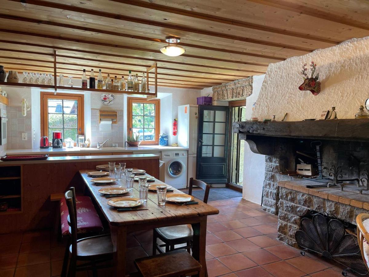 הוילה Chalet Cosy Avec Cheminee Et Grand Jardin, Proche Du Telecabine De Vercland A Samoens - Fr-1-624-134 מראה חיצוני תמונה